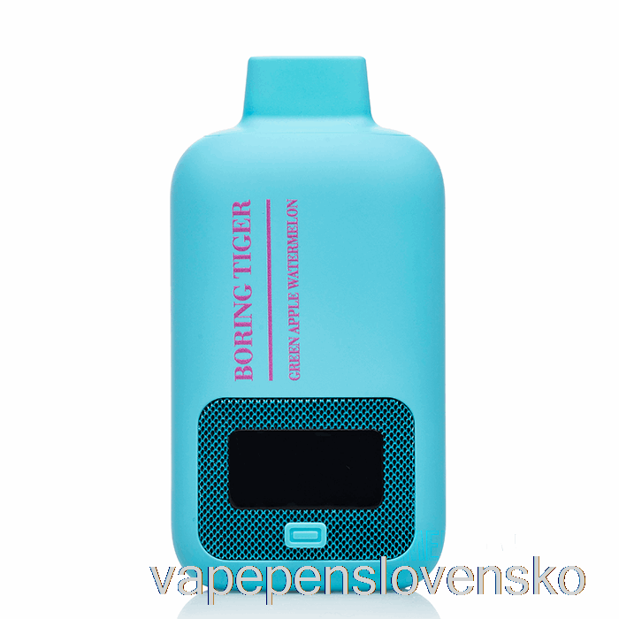 Luffbar Nudný Tiger 25000 Jednorazový Vape So Zeleným Jablkom A Melónom Bez Nikotinu